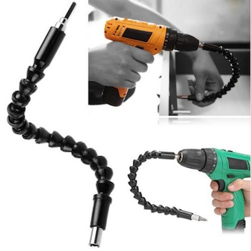 Angle Drill Flexible Shaft Bit Kit, Extension Screwdriver Bit Holder+B ...
