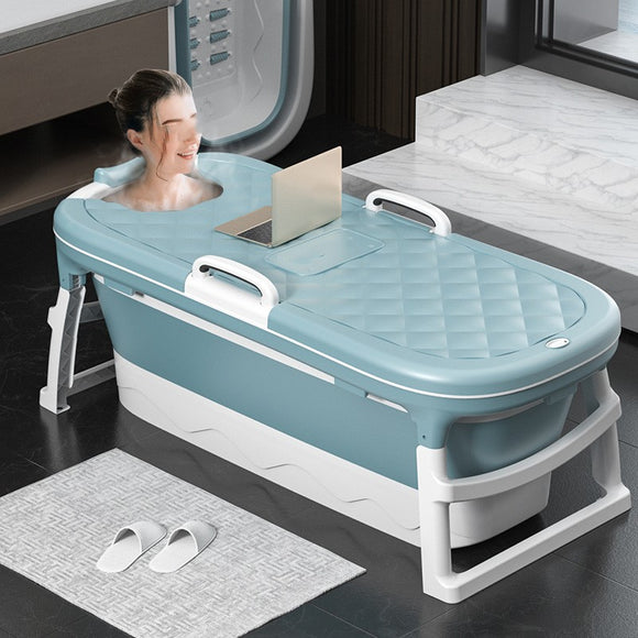 Folding Bath Tub, Household Thickened Plastic, Bath Bed Container