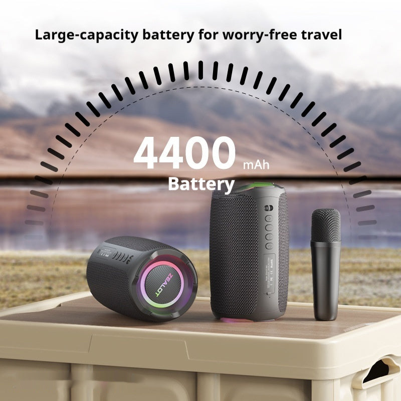 Portable Bluetooth Home Microphone, Wireless Karaoke Speaker – Sociable ...