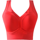 Women's Glossy Surface without a Scratch, Plus Size Bra