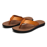 Casual Outdoor Breathable Slippers, Cross-border Plus Size Soft Bottom Flip-flops, Beach Shoes