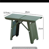 Heavy-duty Folding Home Stool with Extra Thick Metal Base – Durable Compact Seating