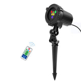 Outdoor Waterproof Inserted Christmas Atmosphere Garden Laser Light