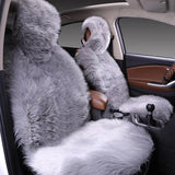 Winter Plush Car Seat Cover Set – Universal All-inclusive Three-piece Cushion