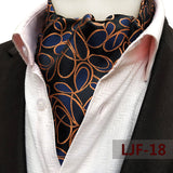 British Style Men’s Jacquard Polyester Scarf