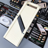 Vegetable Cutter and Slicer with Wire Blade – Potato Wiper Tool