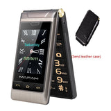Dual Screen Flip Cover Elderly Phone, Backup Machine for Emergency