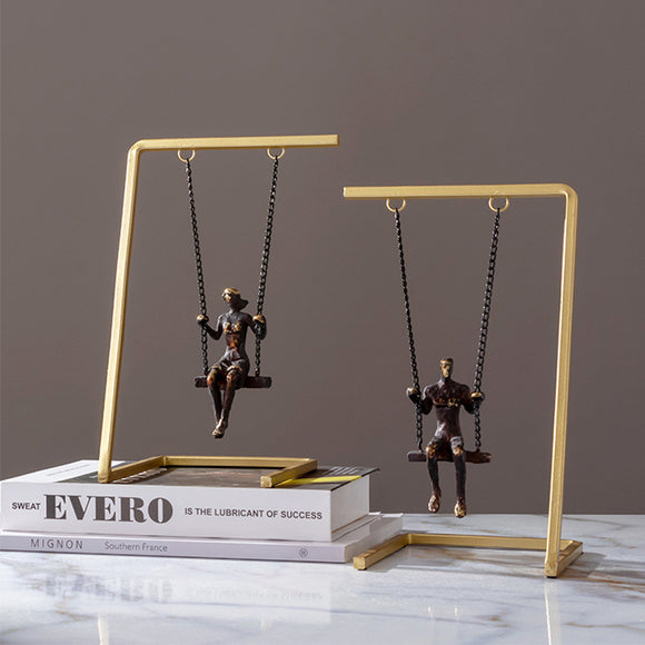 Metal to Swing, Study Office Decorations, Home Furnish Ornaments