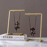 Metal to Swing, Study Office Decorations, Home Furnish Ornaments