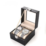 Watch Jewelry Storage Box, Glass Skylight Watch, Display Case