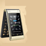 Dual Screen Flip Cover Elderly Phone, Backup Machine for Emergency