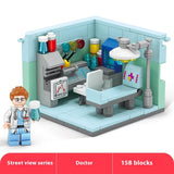 Children’s Educational Building Blocks – Compatible Assembly House Toy