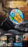 Big Screen Smart Watch – Bluetooth Calling, Heart Rate & SpO₂ Tracking with Weather