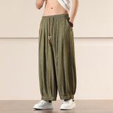 Men’s Retro Harem Pants, Loose Casual Plus Size Fit