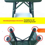 Heavy-duty Folding Home Stool with Extra Thick Metal Base – Durable Compact Seating