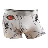 Ice Silk Men's Underwear Boxer Shorts, Seamless Underpants