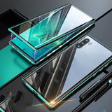 Suitable for Note20 Mobile Phone Case Metal Double-sided Anti-fall Protective Cover