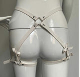 Bow-tie Leather Belt Panties with Nightclubs Temptation
