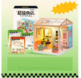 Toy Assembled Model, House Christmas Gift Building Blocks