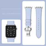 Butterfly Clasp Hand-stitched Strap for Smartwatch (Smartwatch not Included)