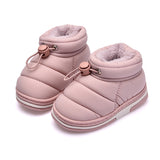 Cute Warm Boys and Girls Home Cotton Drag Canvas Shoes