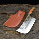 Household Bone Chopping Hand-forged Kitchen Knife, Dual-use Ghost Hand Made Chef Knives