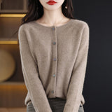 Plus Size Cardigan or Coat, Loose Round Neck Sweater