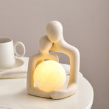Scandinavian Abstract Figure, Art Lovers Ornaments, Night Light