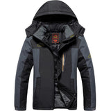 Outdoor Winter Plus Size, Fleece Lined Padded Warm Keeping, Men's Assault Jacket