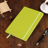 PU Leather Business Notebook with Strap – A5 A6 Notepad 100 Sheets Journal
