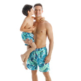 Premium Quality Parent Children Swimwear, Quick Drying Beach Pants