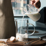 Large-capacity Garden Measuring Cup Kitchen Baking Measuring Tool with Graduated Glass