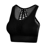 Women's Sports Bra, Breathable Mesh Fitness Top
