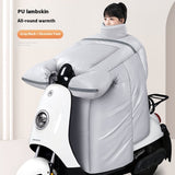 Rain-proof, Fleece-lined Thickened Waterproof Winter Windshield