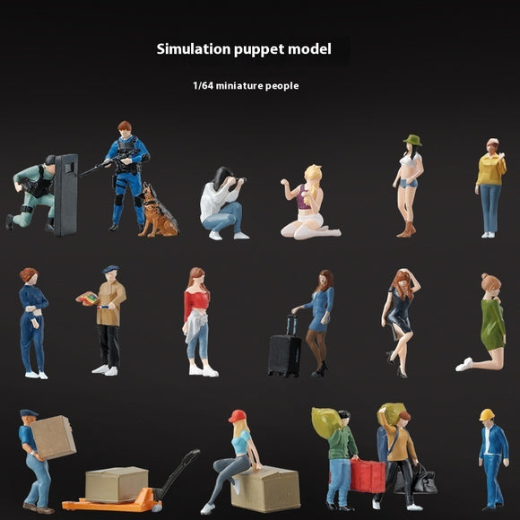 Simulation Doll Model, Miniature Toy