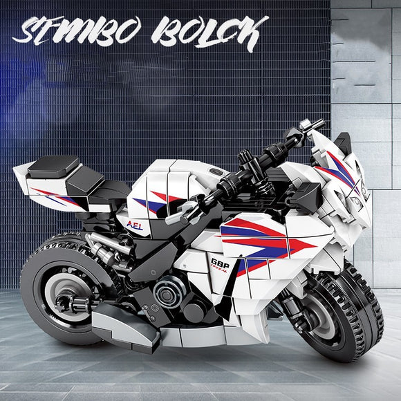 Assembled Dirt Bike Toy Model – Series Gift