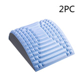Back Stretcher Pillow Neck Lumbar Support Massager for Neck Waist Back, Sciatica Herniated Disc Pain Relief Massage Relaxation