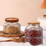 Glass Storage Jar, Snack Tea Household Sealed Bottles