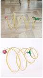 S-type Cat Tunnel Toy, Foldable Channel