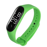 LED Sports Kids' Swimming Waterproof Touch, Electronic Watch