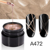 Nail Art, Metal Brushed Nail Glue