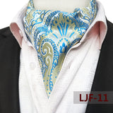 British Style Men’s Jacquard Polyester Scarf