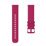 Solid Color Universal Buckle Silicone Watch Strap (Pack of 2)