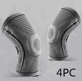 Knee Pads for Sports People, Silicone Spring Patella Protector
