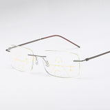 Auto-zoom Progressive Multifocal Reading Glasses with Anti-blue Light Protection