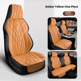 Universal Leather Car Seat Cover – Semi-surrounded Design for Vehicles