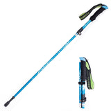 Aluminum Alloy, Folding Retractable Outdoor, Hiking Cane