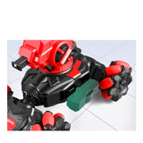 Water Bomb Launch Tank, Four-wheel Drive Mech Children's RC Toy