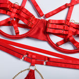 Women's Milk Silk Hollow Underwear Set