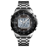 Men's Fashion, Solar Multifunctional, Steel Strap Watch